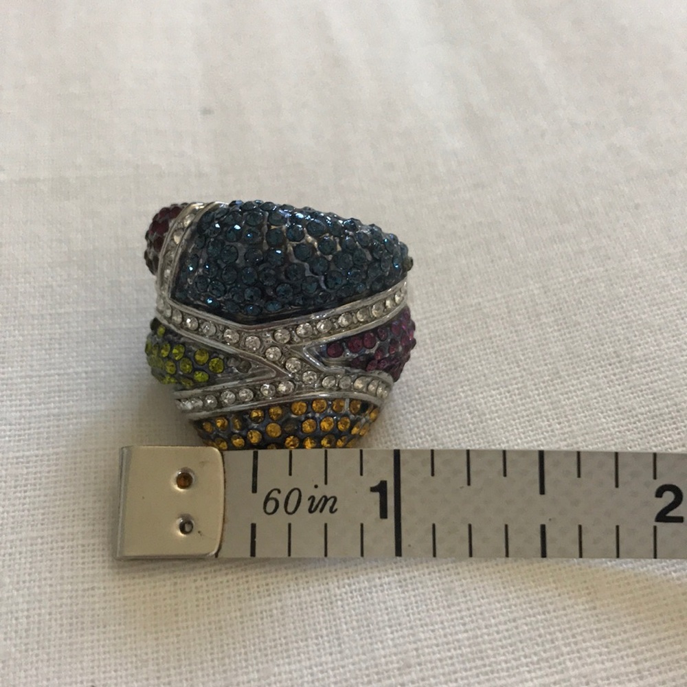 Multi Stone Large Ring - image 3